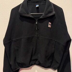 Old Navy Oversized Performance Microfleece Cropped Half Zip Women’s Small